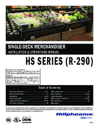 HSC Low Multi-Deck Self-Service Refrigerated Display Case
